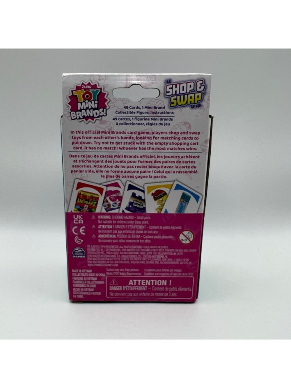 Zuru Toy Mini Brands Shop & Swap Game With Collectible Mini Figure 49 Cards Ages - Picture 3 of 7